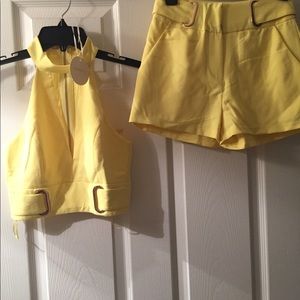 Luxxel Two piece jumpsuit size small...So Cute!!